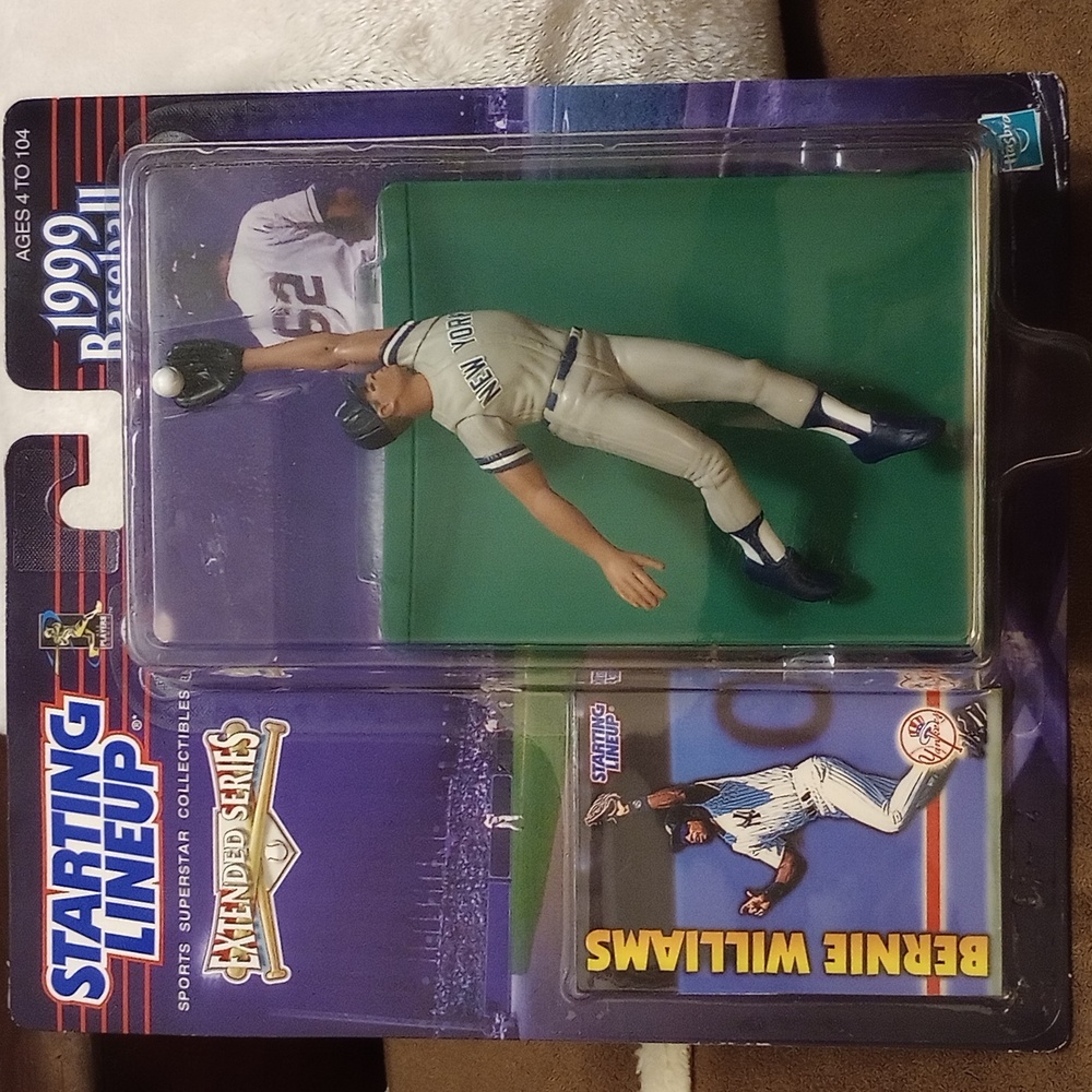 Vintage 1999 Hasbro starting lineup collectible baseball player